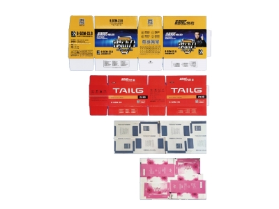 三/五層彩色預印紙板生產線